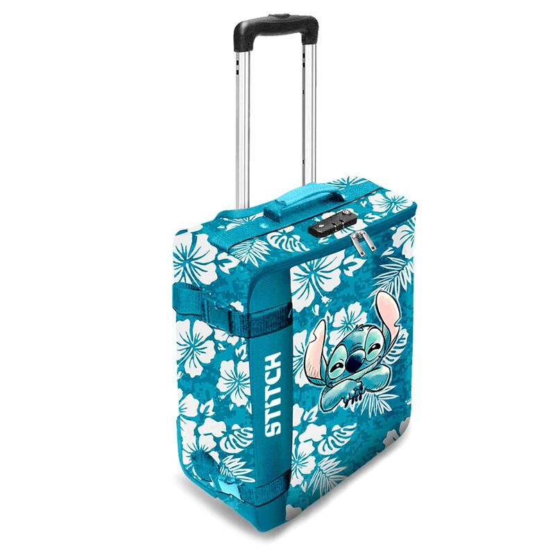 Maleta trolley Aloha Stitch Disney plegable 55cm