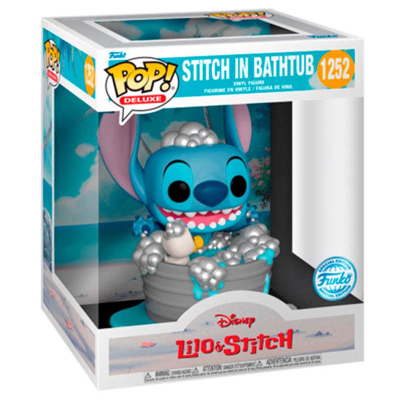 Figura POP Deluxe Disney Lilo & Stitch - Stitch in Bathtub Exclusive
