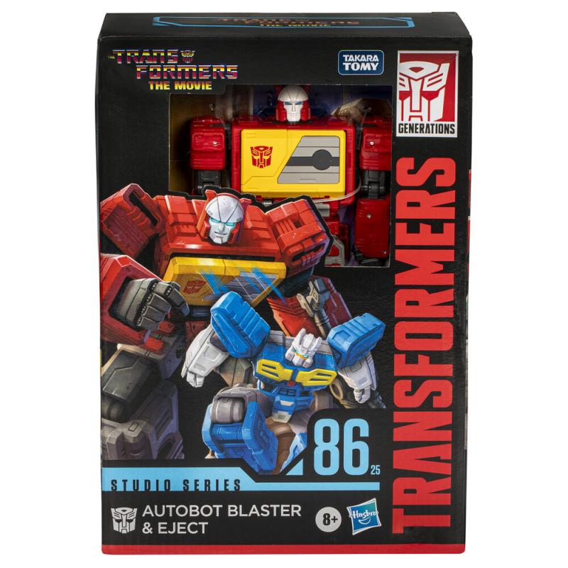 Figura Autobot Blaster &#38; Eject Voyager Class Transformers Studio Series 16,5cm