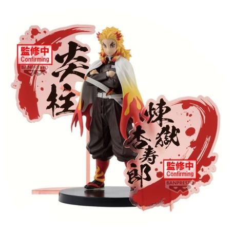 Figura Kyojuro Rengoku Demon Slayer Kimetsu no Yaiba 17cm