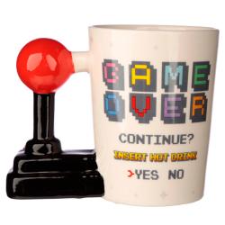 Taza asa 3D Joystick Arcade Game Over
