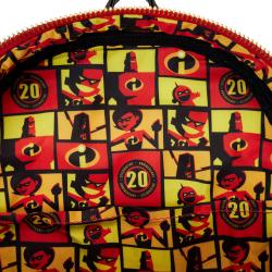 Mochila 20th Anniversary Los Increibles Disney Pixar Loungefly 30cm