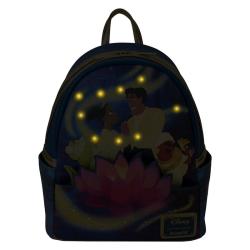 Mochila 15th Anniversary Tiana y El Sapo Disney Loungefly 26cm