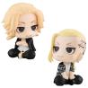 Pack 2 Figuras Manjiro Sano y Ken Ryuguji Look up Tokyo Revengers 11cm