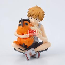 Figura Denji &#38; Pochita Break Time Chainsaw Man 7cm