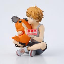 Figura Denji &#38; Pochita Break Time Chainsaw Man 7cm