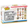 Blister 4 figuras Bitty POP Harry Potter Ron