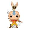 Figura POP Avatar the Last Airbender Aang with Momo
