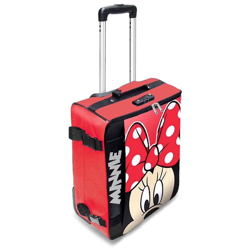 Maleta trolley Curious Minnie Disney plegable 55cm