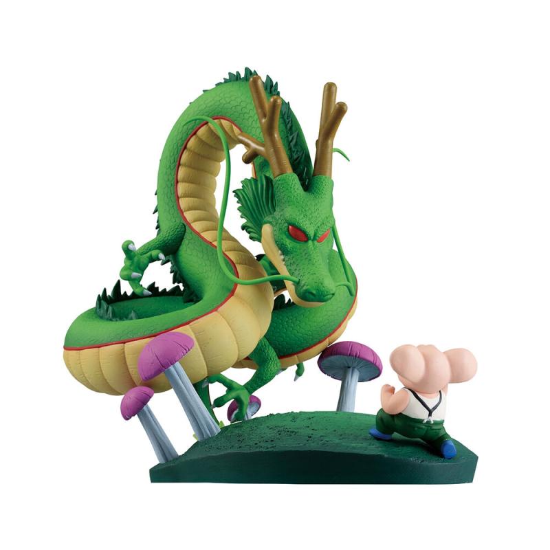 Figura Ichibansho Oolong &#38; Shenron Dragon History II Dragon Ball 14cm