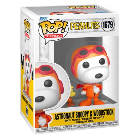 Figura POP Snoopy Astronaut Snoopy &#38; Woodstock
