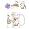 Taza Chip y Mrs Potts La Bella y La Bestia Disney 315ml