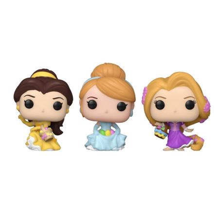 Disney Pack de 3 Figuras Pocket POP! Vinyl Egg Princess 4 cm