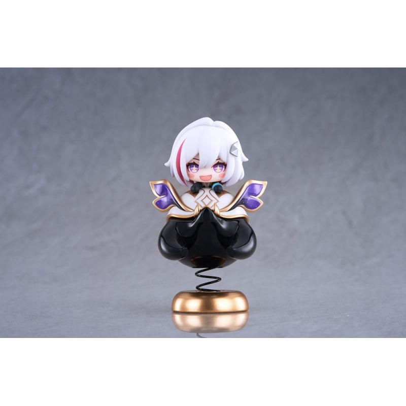 Honkai: Star Rail Estatua PVC Hu Tao Chibi Topaz & Numby Chibi Chara Yurayura Stand 10 cm