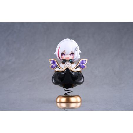Honkai: Star Rail Estatua PVC Hu Tao Chibi Topaz & Numby Chibi Chara Yurayura Stand 10 cm