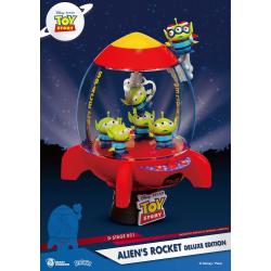 Toy Story Diorama PVC D-Stage Alien's Rocket Deluxe Edition 15 cm