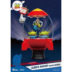 Toy Story Diorama PVC D-Stage Alien's Rocket Deluxe Edition 15 cm