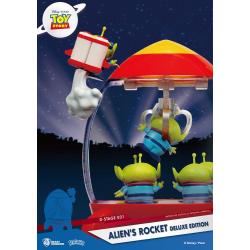 Toy Story Diorama PVC D-Stage Alien's Rocket Deluxe Edition 15 cm