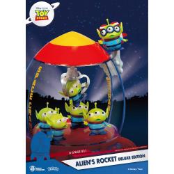 Toy Story Diorama PVC D-Stage Alien's Rocket Deluxe Edition 15 cm