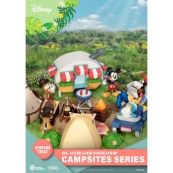Disney Diorama PVC D-Stage Campsite Series Mini & Pluto Special Edition 10 cm