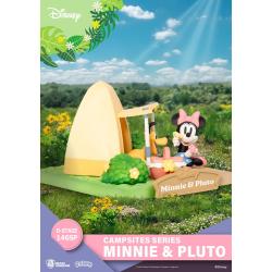 Disney Diorama PVC D-Stage Campsite Series Mini & Pluto Special Edition 10 cm