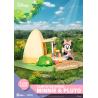Disney Diorama PVC D-Stage Campsite Series Mini & Pluto Special Edition 10 cm