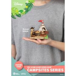 Disney Diorama PVC D-Stage Campsite Series Mini & Pluto Special Edition 10 cm