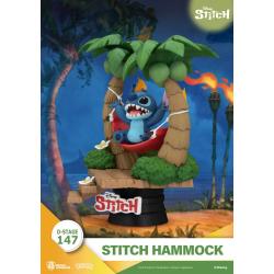 Lilo & Stitch Diorama PVC D-Stage Stitch Hammock 13 cm