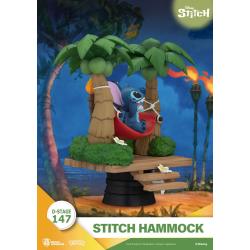 Lilo & Stitch Diorama PVC D-Stage Stitch Hammock 13 cm
