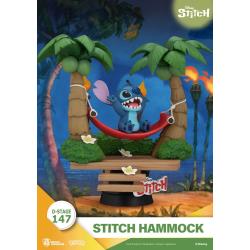 Lilo & Stitch Diorama PVC D-Stage Stitch Hammock 13 cm
