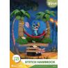Lilo & Stitch Diorama PVC D-Stage Stitch Hammock 13 cm