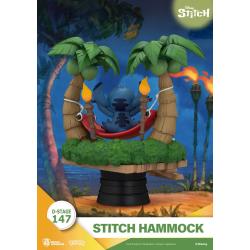 Lilo & Stitch Diorama PVC D-Stage Stitch Hammock 13 cm