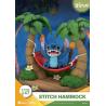 Lilo & Stitch Diorama PVC D-Stage Stitch Hammock 13 cm