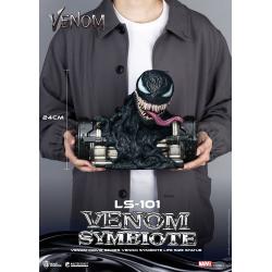 Venom Estatua tamaño real Movie Series Venom Symbiote 24 cm