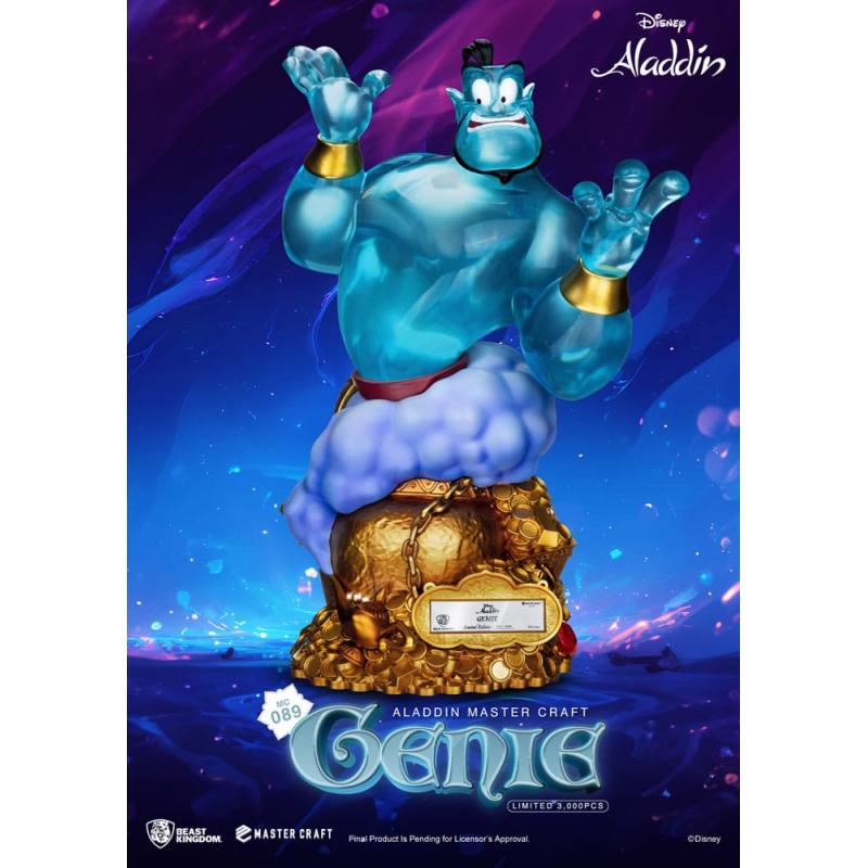 Disney (Aladdin) Estatua Master Craft Ginie 42 cm