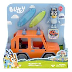 Bluey Figura con Vehículo Bluey Family Cruiser