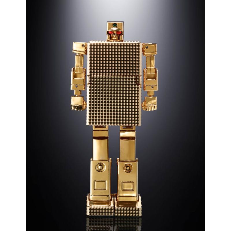 Golden Warrior Gold Lightan Figura Diecast Soul of Chogokin GX-32SP Gold Lightan 50th Anniversary Ver. 13 cm