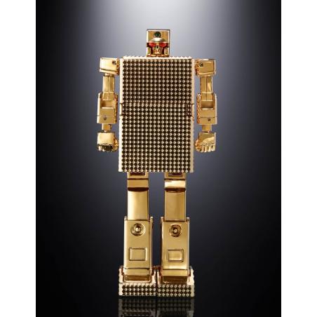 Golden Warrior Gold Lightan Figura Diecast Soul of Chogokin GX-32SP Gold Lightan 50th Anniversary Ver. 13 cm