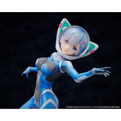 Re:Zero Starting Life in Another World Statue PVC 1/7 Rem A×A SF Space Suit 26 cm