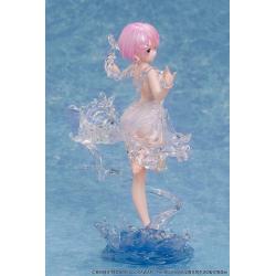Re:Zero Starting Life in Another World Statue PVC 1/7 Ram Aqua Dress 23 cm