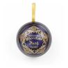 Harry Potter Bola de Navidad con Chapa Chocolate Frog