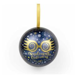 Harry Potter Bola de Navidad con collar Luna Lovegood Glasses