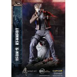 Resident Evil Estatua Premium Leon Kennedy 50 cm