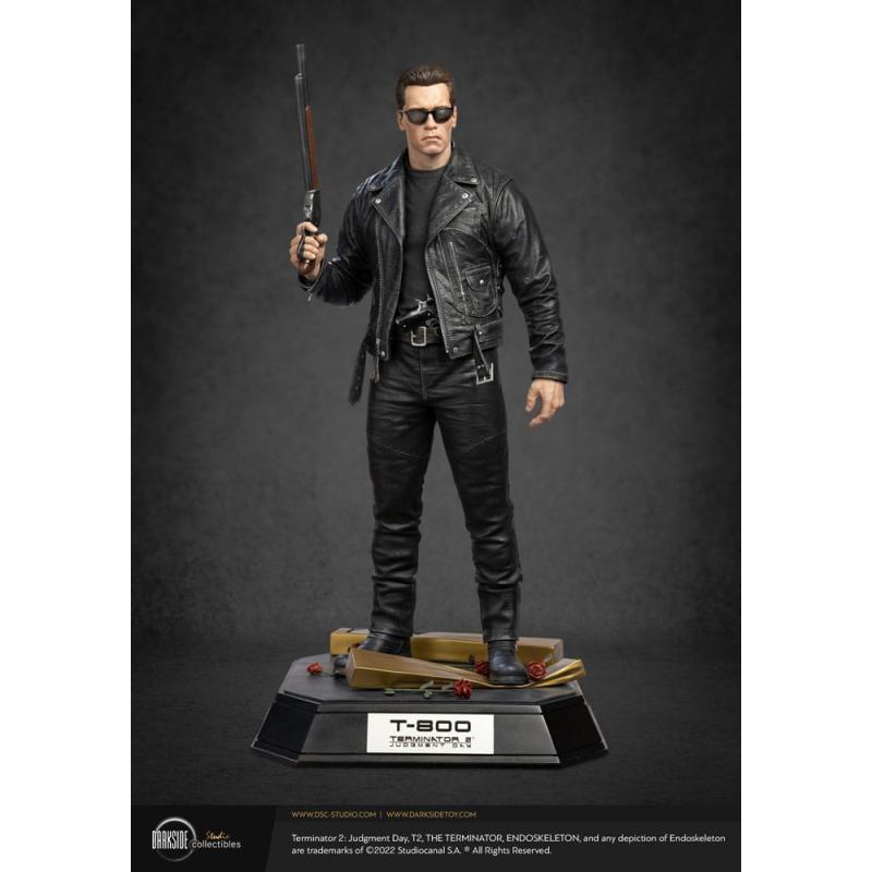 Terminator 2 Judgement Day Estatua 1/3 T-800 30th Anniversary Signature Edition 69 cm