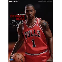 NBA Collection Figura Real Masterpiece 1/6 Derrick Rose Limited Retro Edition 30 cm