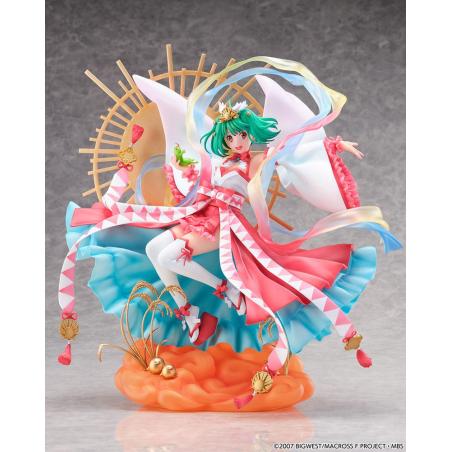 Macross Frontier Estatua PVC SHIBUYA SCRAMBLE FIGURE 1/7 Ranka Lee Amaterasu Ver. 29 cm