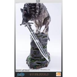 Dark Souls Estatua The Great Grey Wolf Sif 64 cm