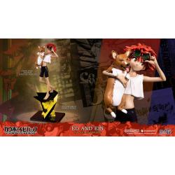 Cowboy Bebop Estatua 1/8 Ed & Ein 28 cm