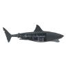 Jaws prop Réplica 1/1 Mechanical Bruce Shark 13 cm