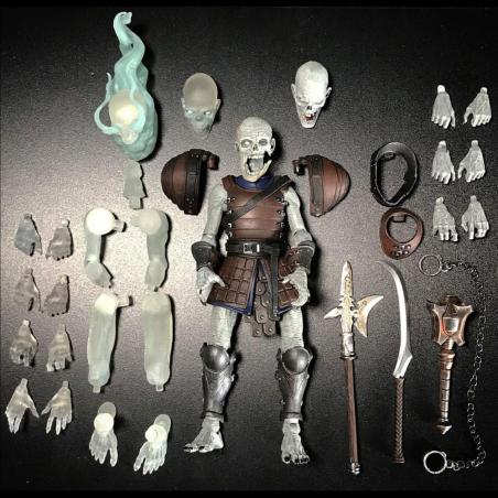 Mythic Legions: Necronominus Figura Undead Builder Pack (Deluxe) 15 cm